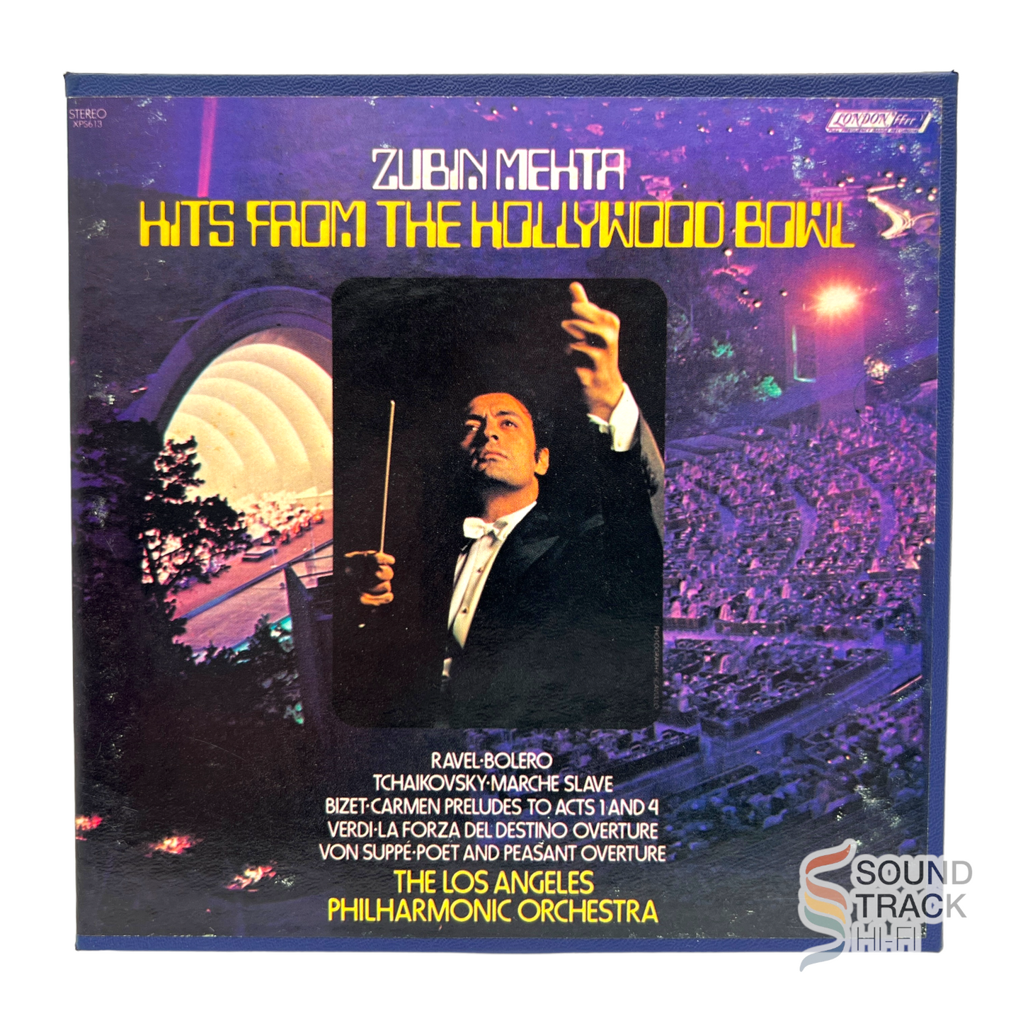 Hits From Hollywood Bowl Zubin Mehta LA Philharmonic 7 1/2 IPS Reel Tape London