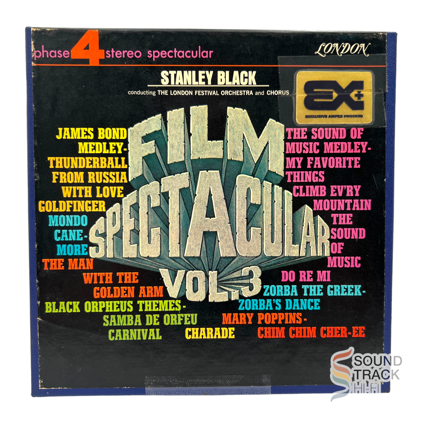 Film Spectacular Vol. 3 Stanley Black And His Orchestra 7.5 IPS Reel Tape London