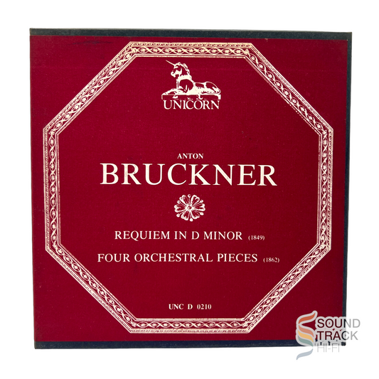 Bruckner Requiem In D London Philharmonic 7 1/2 IPS Reel Tape Dolby