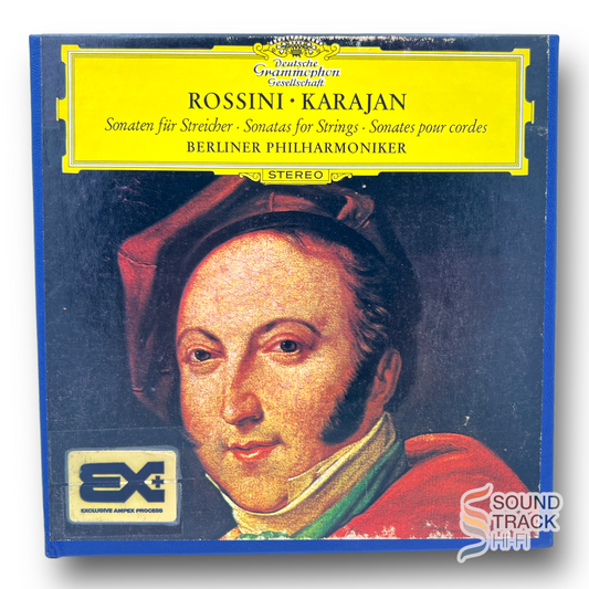 Rossini Sonatas For Strings Berlin Phil. Karajan 7 1/2 IPS Reel Tape Deutsche