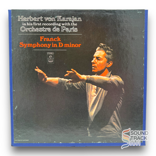 Franck Symphony In D Minor Orchestre De Paris Karajan 7 1/2 IPS Reel Tape Angel