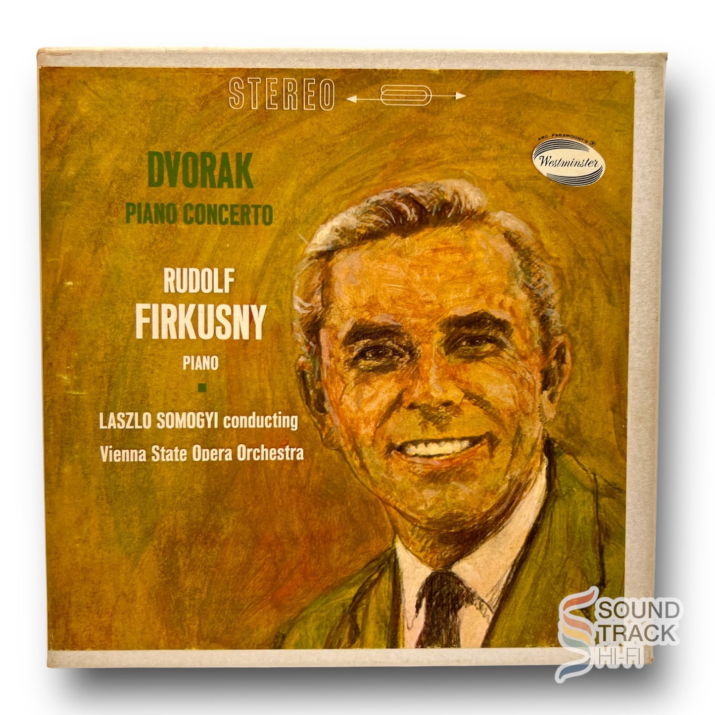 Dvorak Piano Concerto Firkusny Somogyi 7 1/2 IPS Reel Tape Westminster