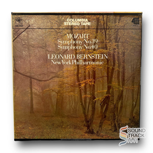Mozart Symphony No 39 & 40 Leonard Bernstein 7.5 IPS Reel to Reel Tape Columbia