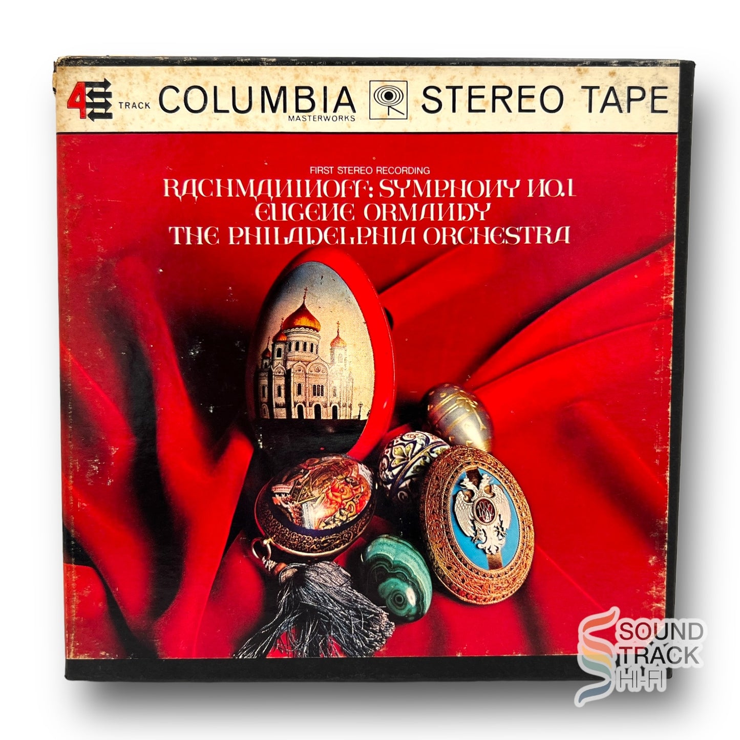 Rachmaninoff Symphony No 1 Eugene Ormandy 7 1/2 IPS Reel Tape Columbia