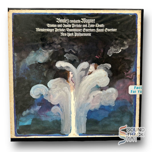 Boulez Conducts Wagner New York Philharmonic 7.5 IPS Reel to Reel Tape Columbia