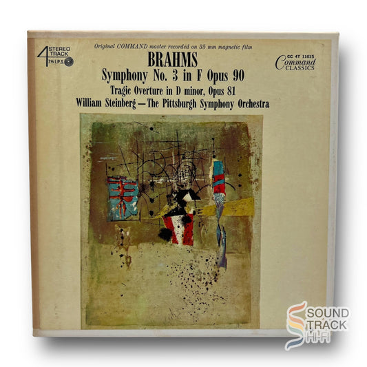 Brahms Symphony No. 3 Pittsburg Symphony Steinberg 7 1/2 IPS Reel Tape Command