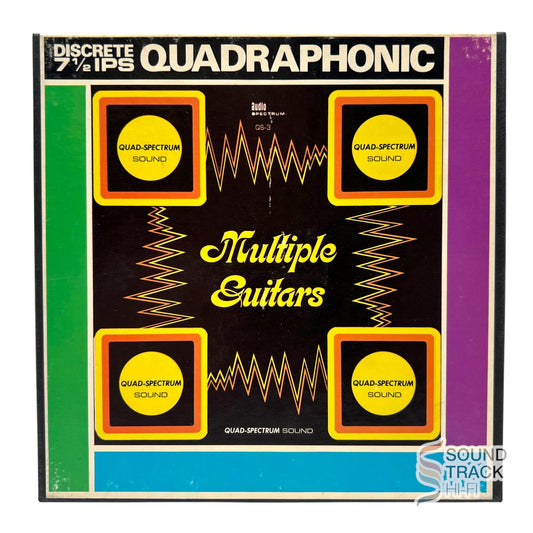 Multiple Guitars Of Les Thatcher Quadraphonic Reel to Reel Tape Audio Spectrum