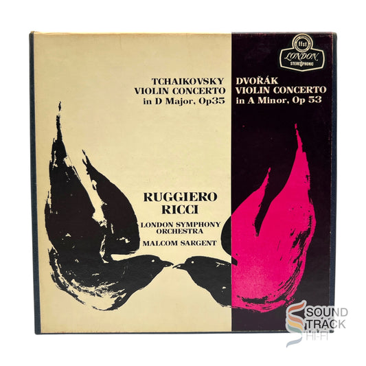 Tchaikovsky Dvorak Violin Concerto Ricci Sargent  7 1/2 IPS Reel Tape London