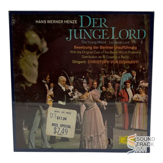 The Young Lord Hans Werner Henz 7 1/2 IPS Reel Tapes Deutsche NEW