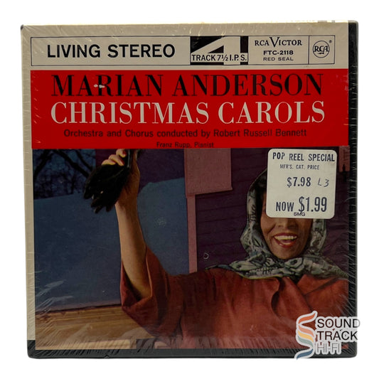 Christmas Carols By Marian Anderson 7 1/2 IPS Reel Tape RCA New