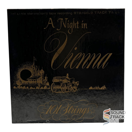 A Night In Vienna By 101 Strings 2 Track 7 1/2 IPS Reel Tape Bel Canto