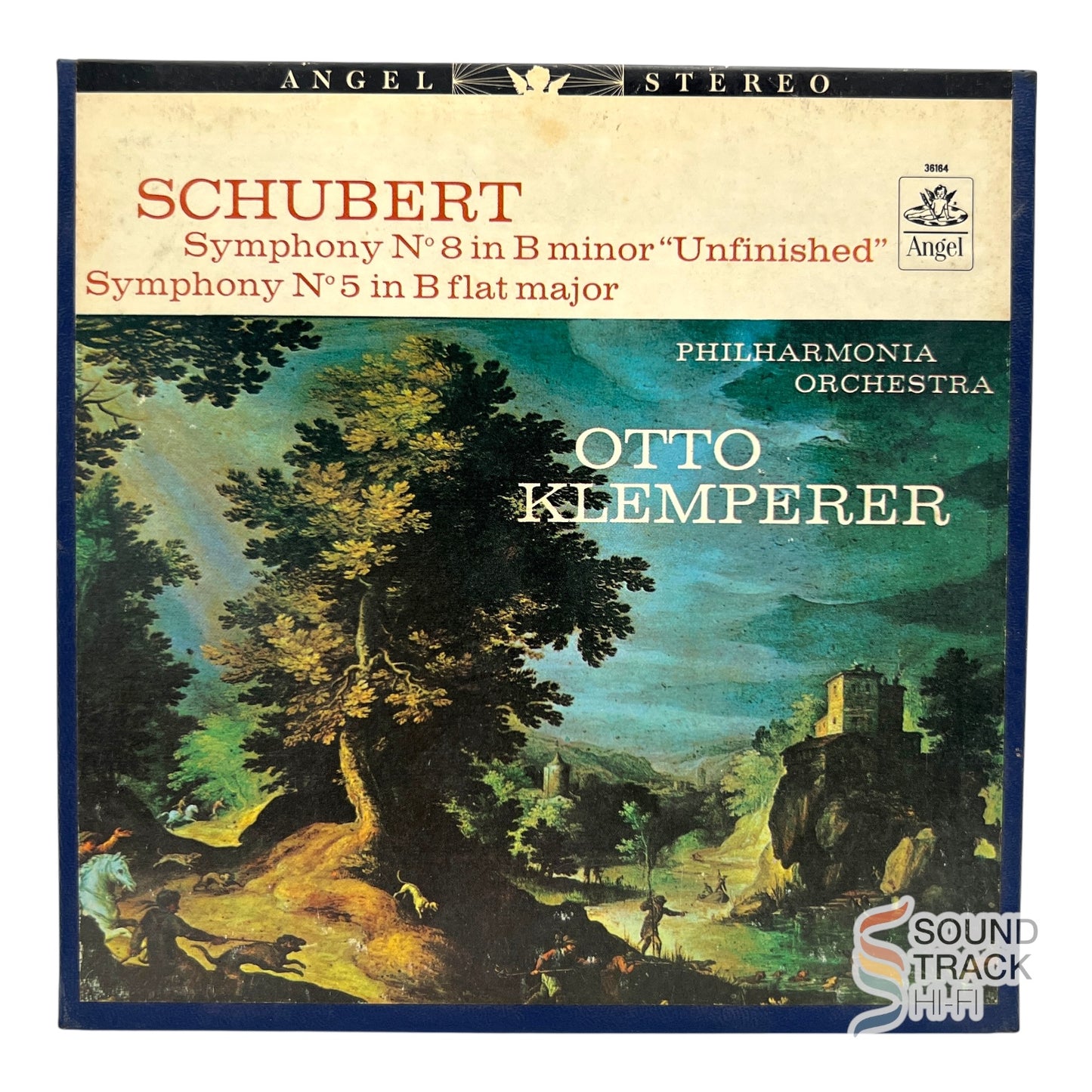 Schubert Symphonies No 5 and 8 Klemperer 7 1/2 IPS Reel Tape London