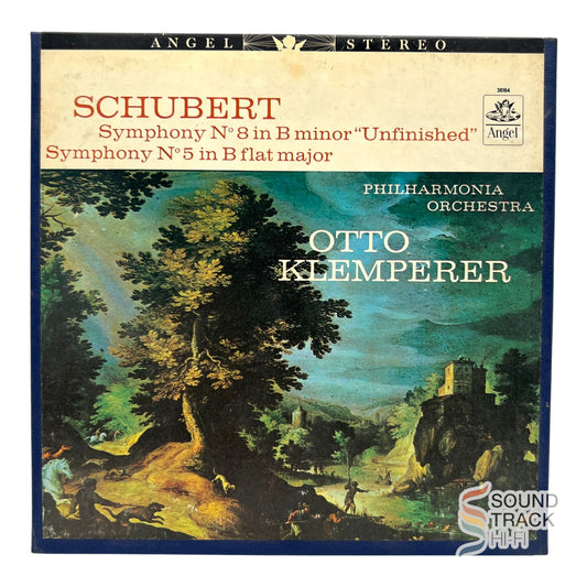 Schubert Symphonies No 5 and 8 Klemperer 7 1/2 IPS Reel Tape London