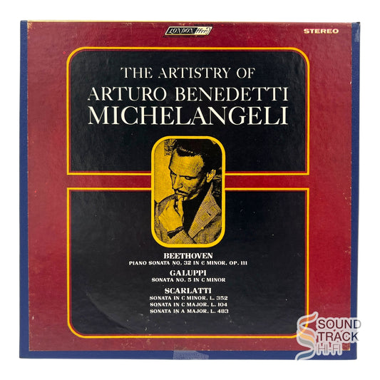 Beethoven Sonata No 32 Arturo Benedetti Michelangeli 7 1/2 IPS Reel Tape London
