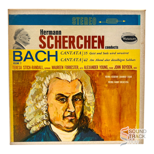 Bach Cantatas 35 and 42 Stitch-Randall Forrester 7 1/2 IPS Reel Tape Westminster