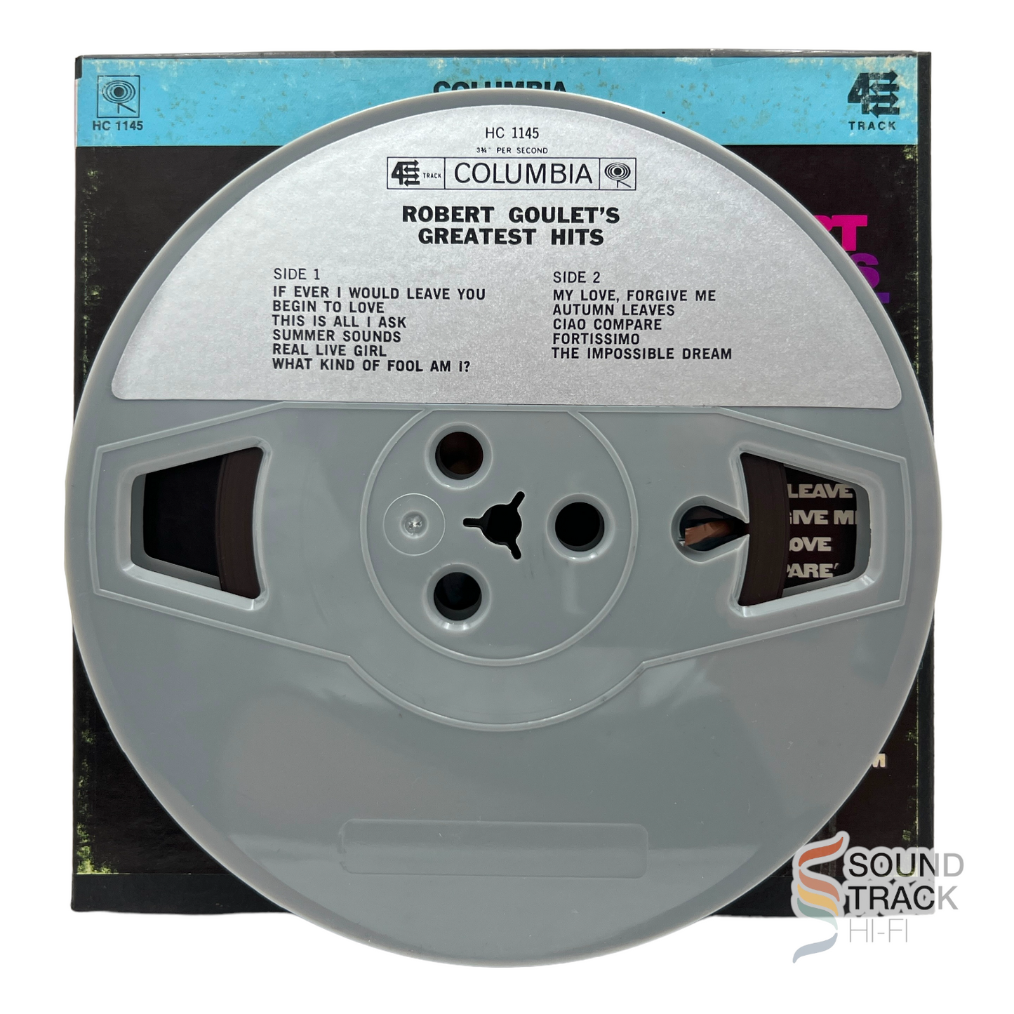 Robert Goulet's Greatest Hits Reel to Reel Tape 3 3/4 IPS Columbia