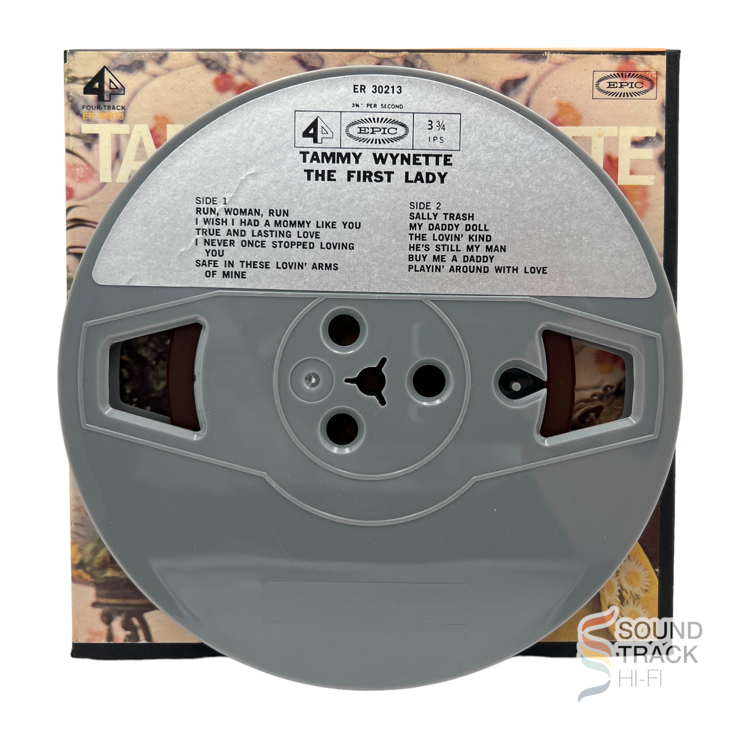 The First Lady by Tammy Wynette Reel to Reel Tape 3 3/4 IPS Epic