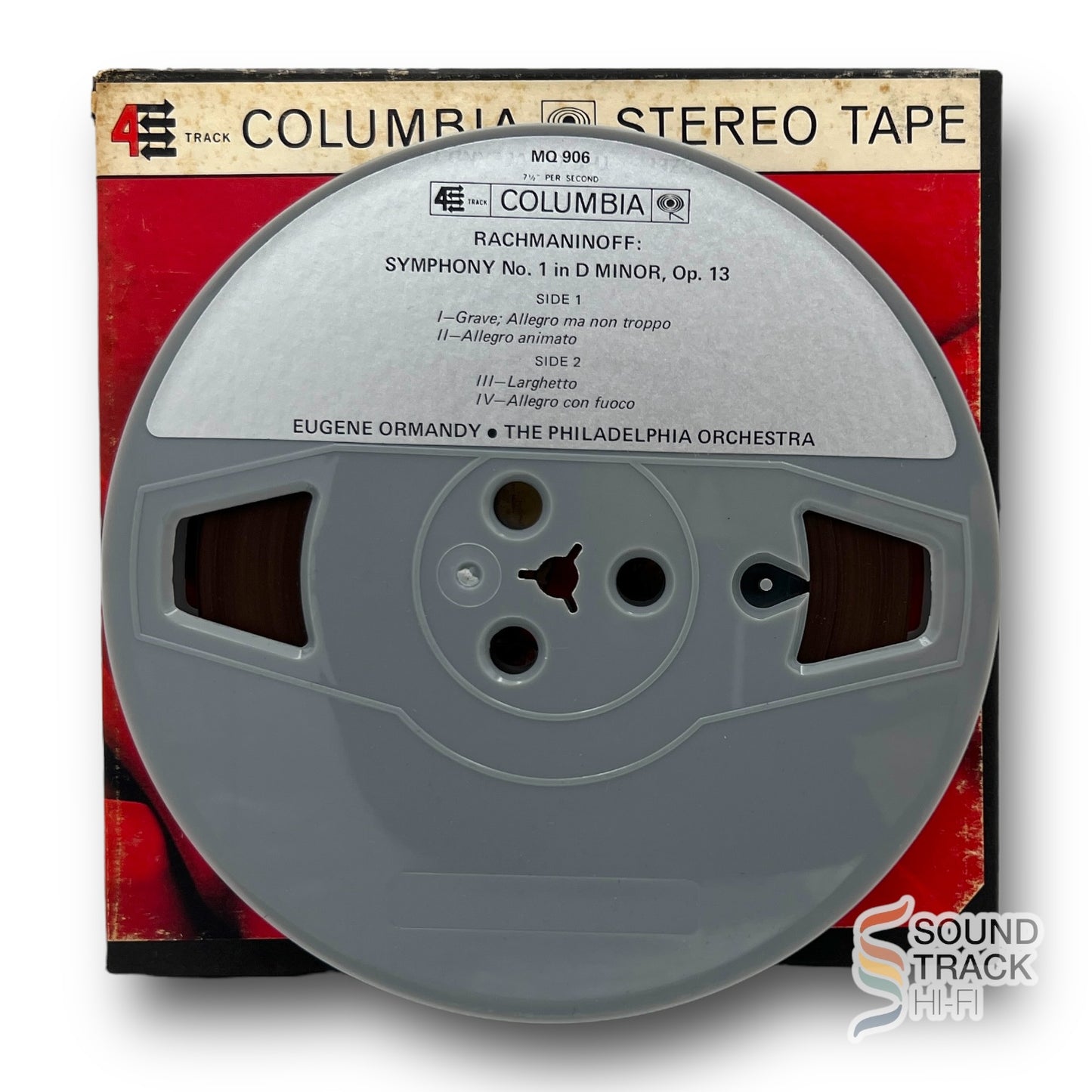Rachmaninoff Symphony No 1 Eugene Ormandy 7 1/2 IPS Reel Tape Columbia