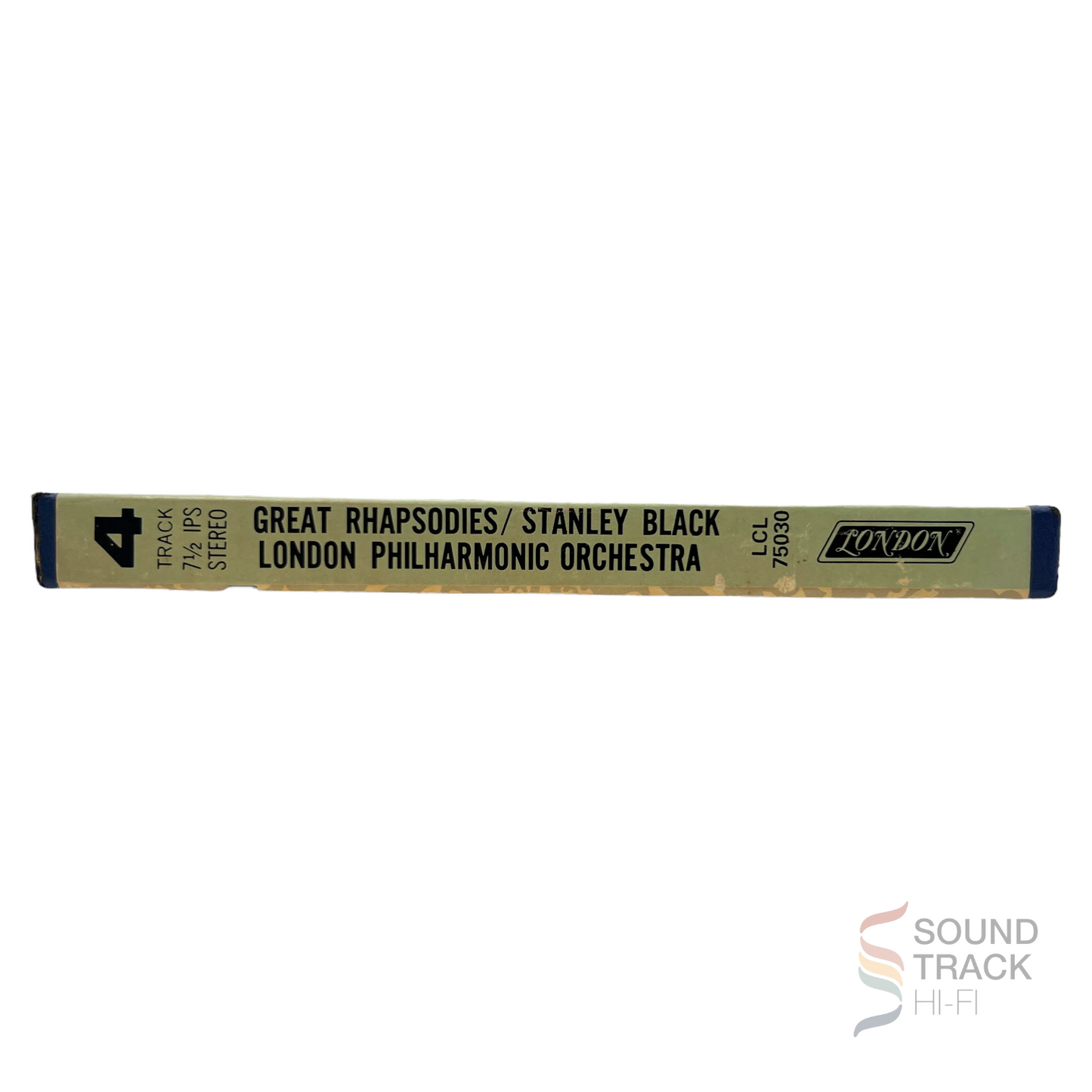 Great Rhapsodies Stanley Black London Philharmonic 7.5 IPS Reel Tape London