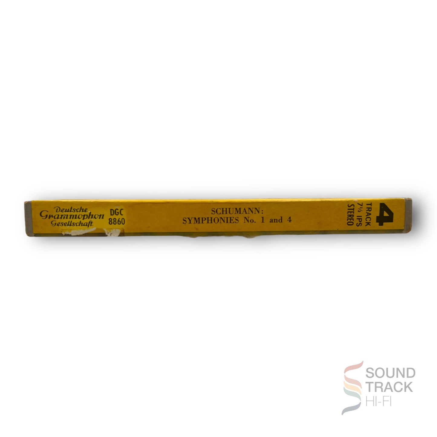 Schumann Symphonies No 1 & 4 Berlin Philharmonic 7.5 IPS Reel Tape Deutsche