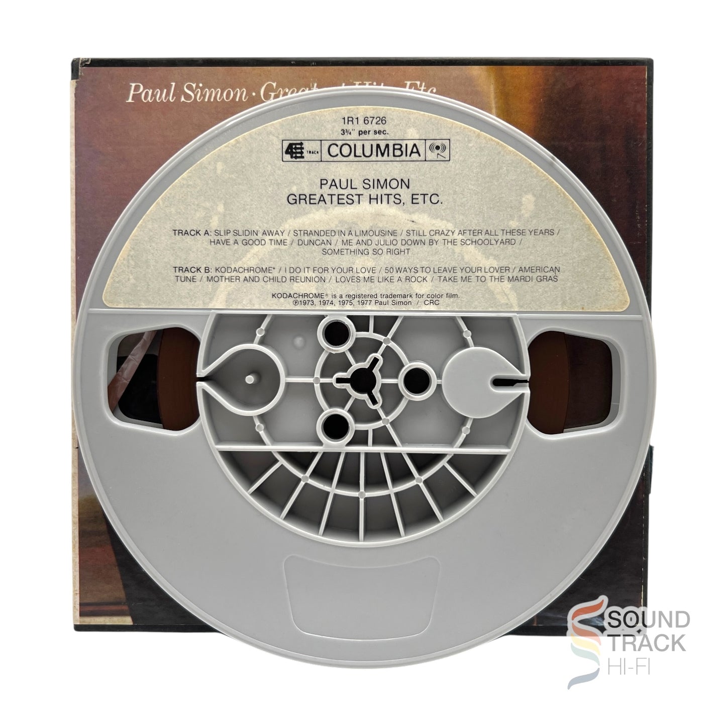 Greatest Hits, Etc. Paul Simon Reel to Reel Tape 3 3/4 IPS Columbia