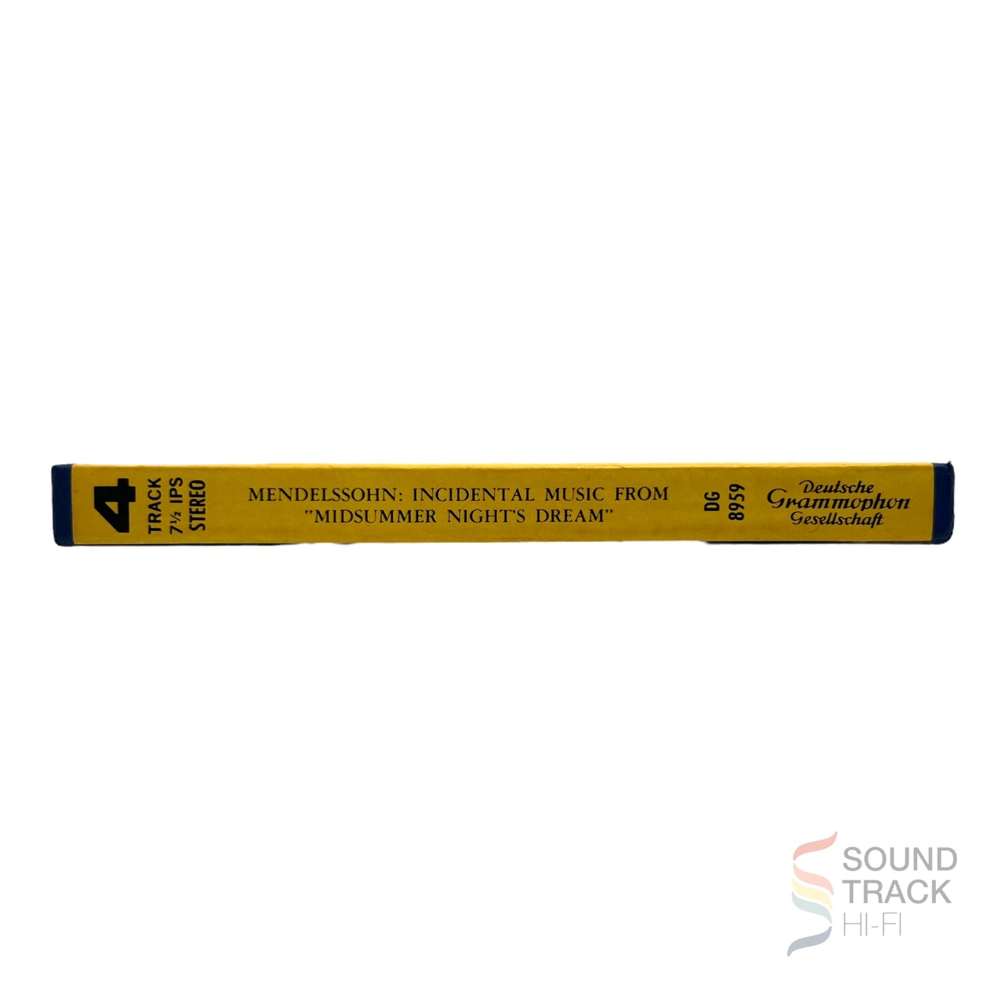 Mendelssohn Music From Midsummer Night's Dream 7.5 IPS Reel Tape Deutsche