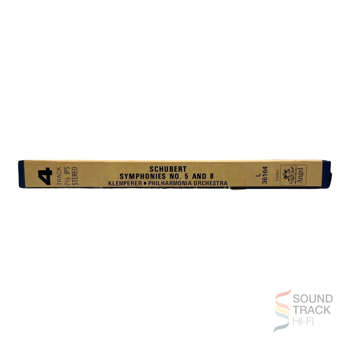 Schubert Symphonies No 5 and 8 Klemperer 7 1/2 IPS Reel Tape London