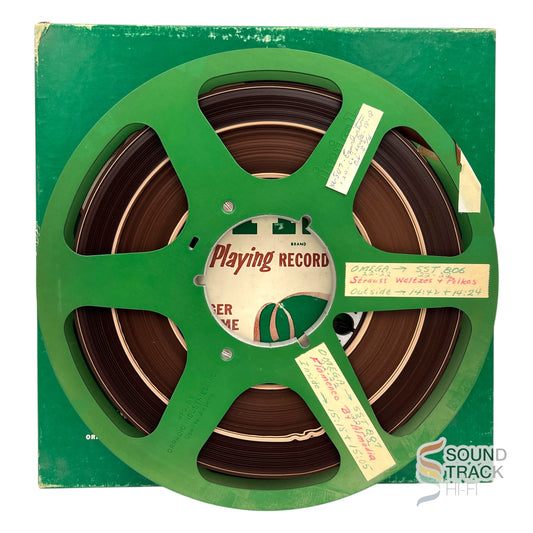 Strauss Waltzes / Flamenco By Almedia Master Reel to Reel Tape Omega SST 806/807