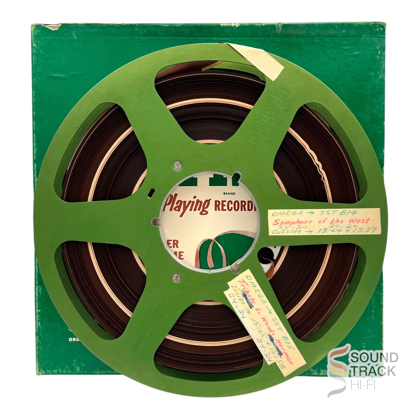 Symphony Of The West and Tribute To Woody Herman Master Reel Tape SST 814/815