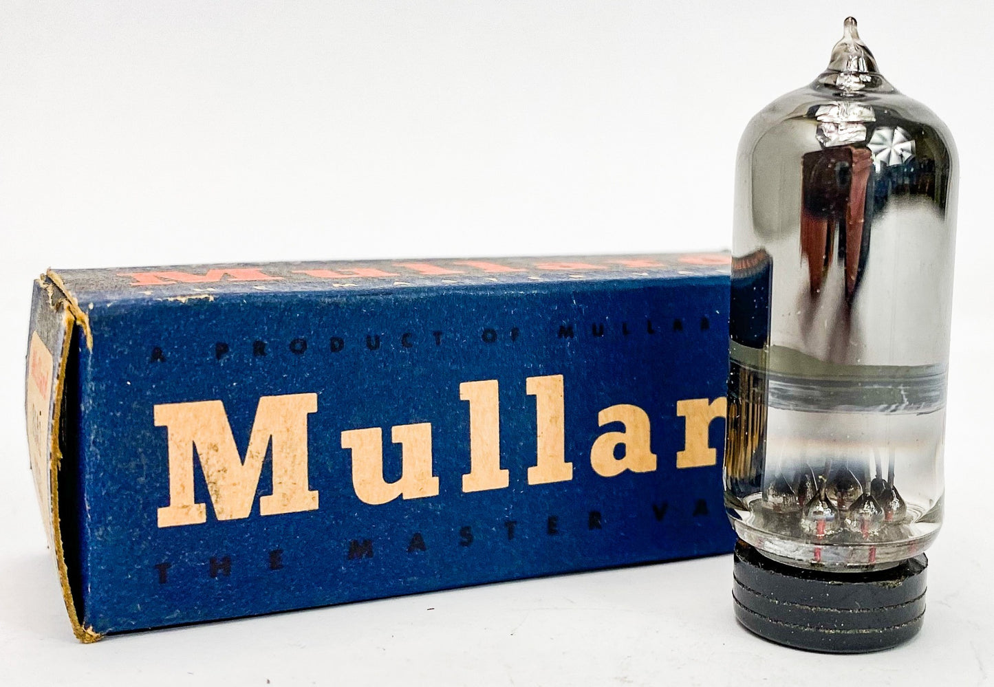 Mullard 0G3 / 85A2 Chrome Glass Vacuum Tube New In Box