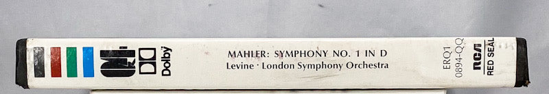 Mahler Symphony No 1 In D by James Levine Quad Reel Tape 7 1/2 IPS RCA Dolby