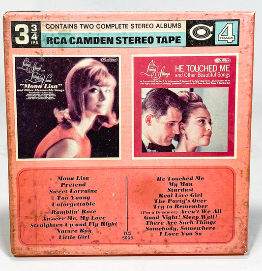 Mona Lisa / He Touched Me by The Living Strings Reel to Reel Tape 3 3/4 IPS RCA