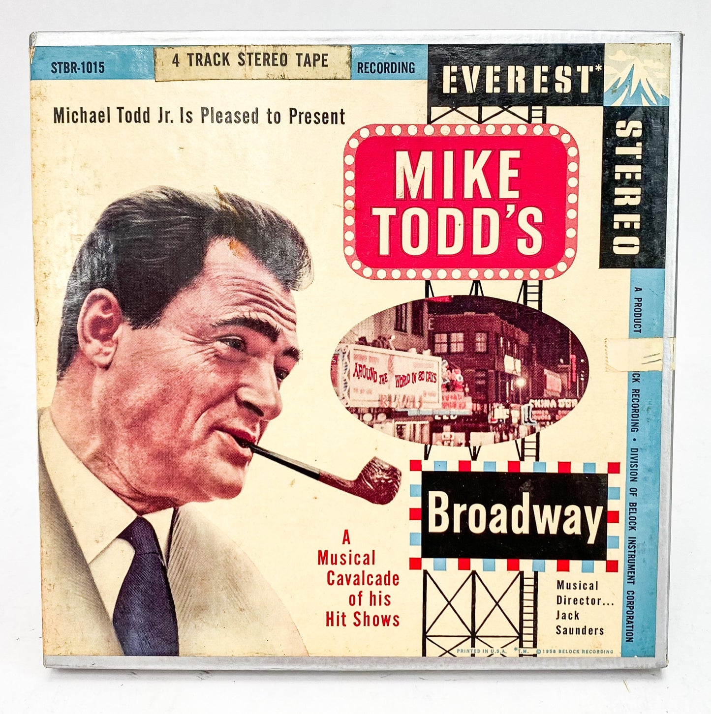 Mike Todd's Broadway Michael Todd Reel to Reel Tape 7 1/2 IPS Everest