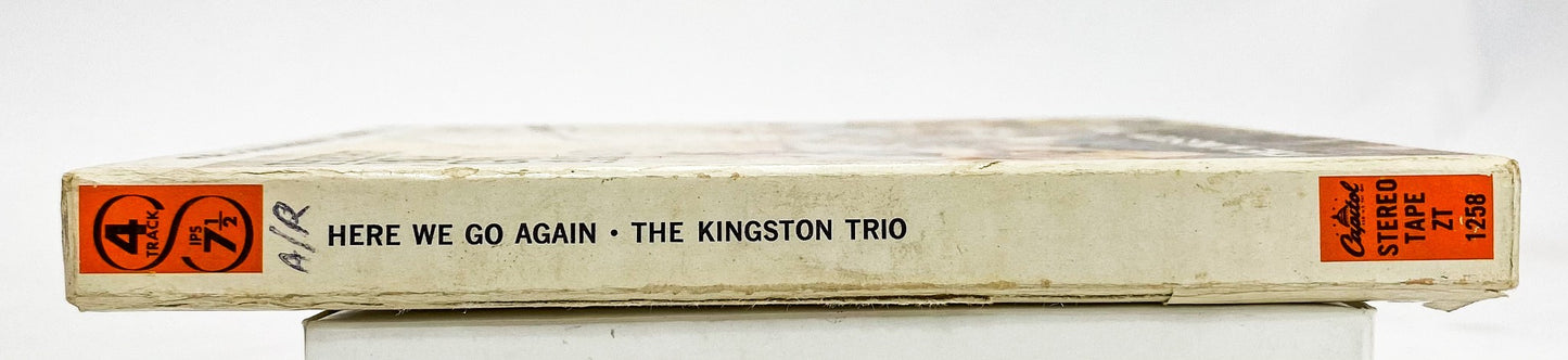 The Kingston Trio Here We Go Again! Reel to Reel Tape 7 1/2 IPS Capitol