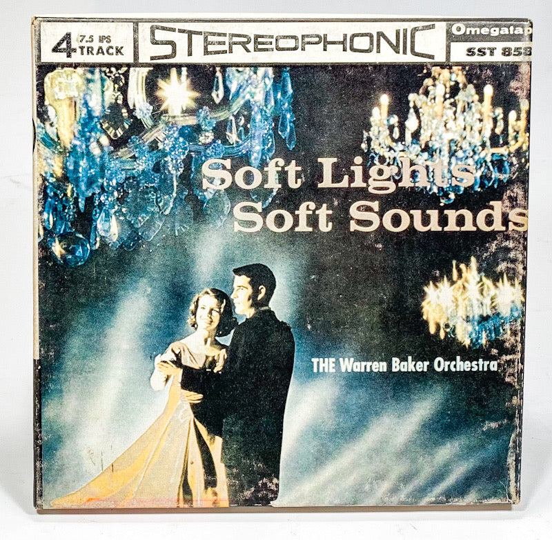 Soft Lights Soft Sounds by Warren Baker Orchestra Reel Tape 7 1/2 IPS Omega