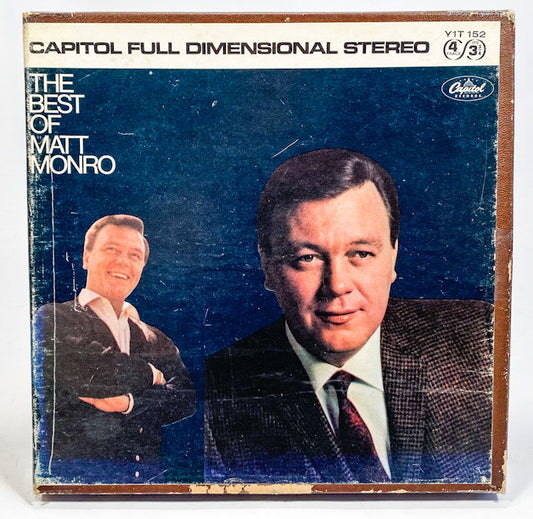 The Best Of Matt Monro by Matt Monro Reel to Reel Tape 3 3/4 IPS Capitol