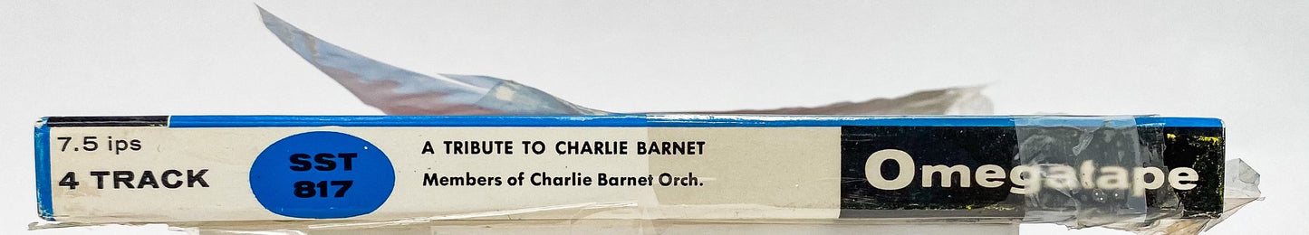 A Tribute To Charlie Barnet Reel to Reel Tape 7 1/2 IPS Omega New