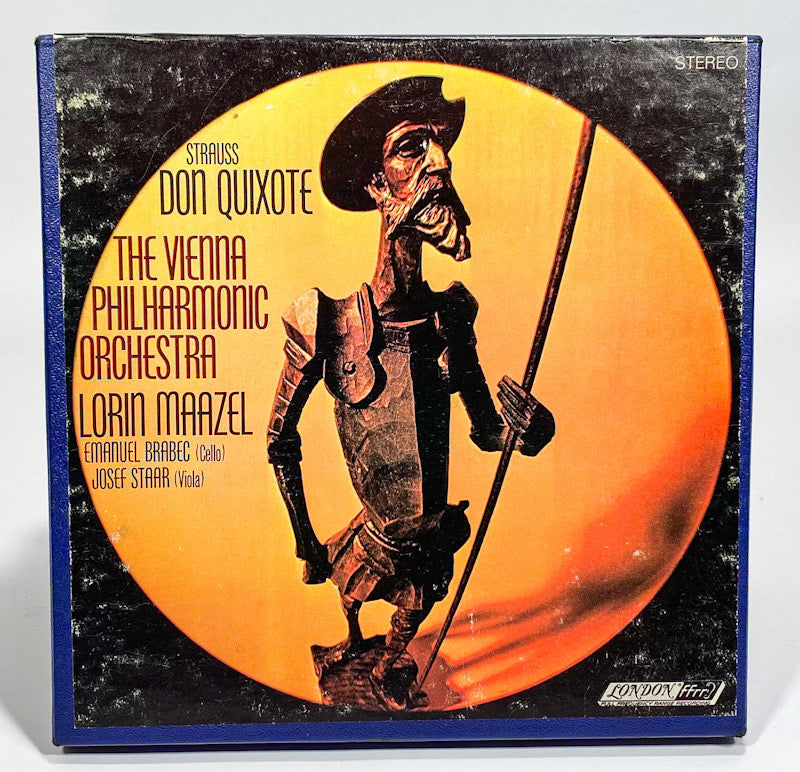 Strauss Don Quixote Lorin Maazel Reel to Reel Tape 7 1/2 IPS London