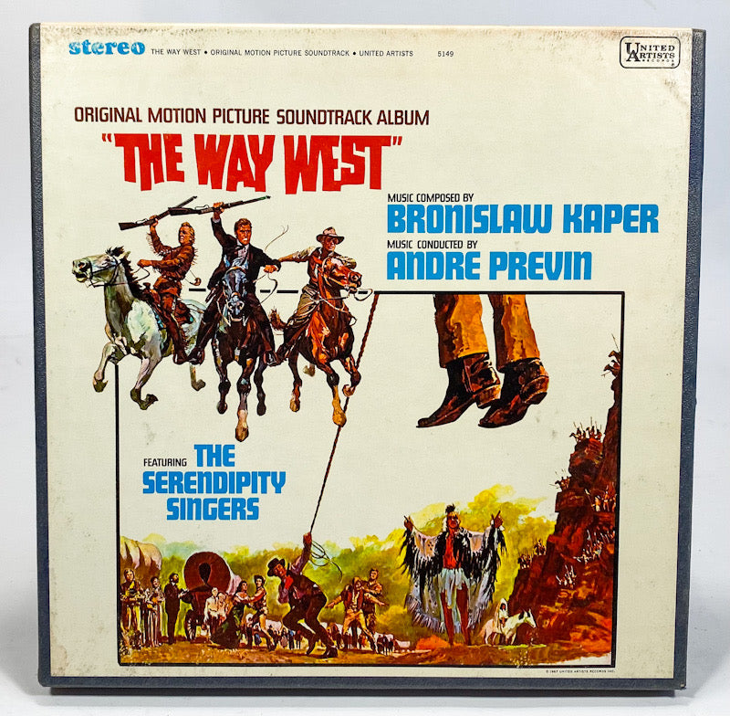 The Way West Soundtrack by The Serendipity Singers Reel Tape 7 1/2 IPS United