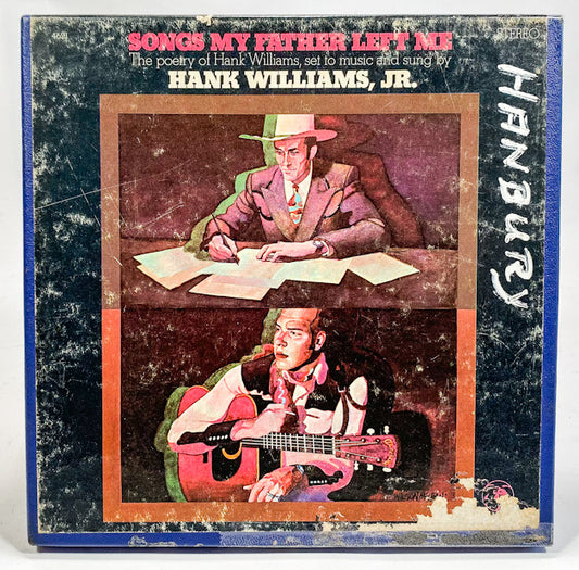 Songs My Father Left Me by Hank Williams Jr. Reel to Reel Tape 3 3/4 IPS MGM