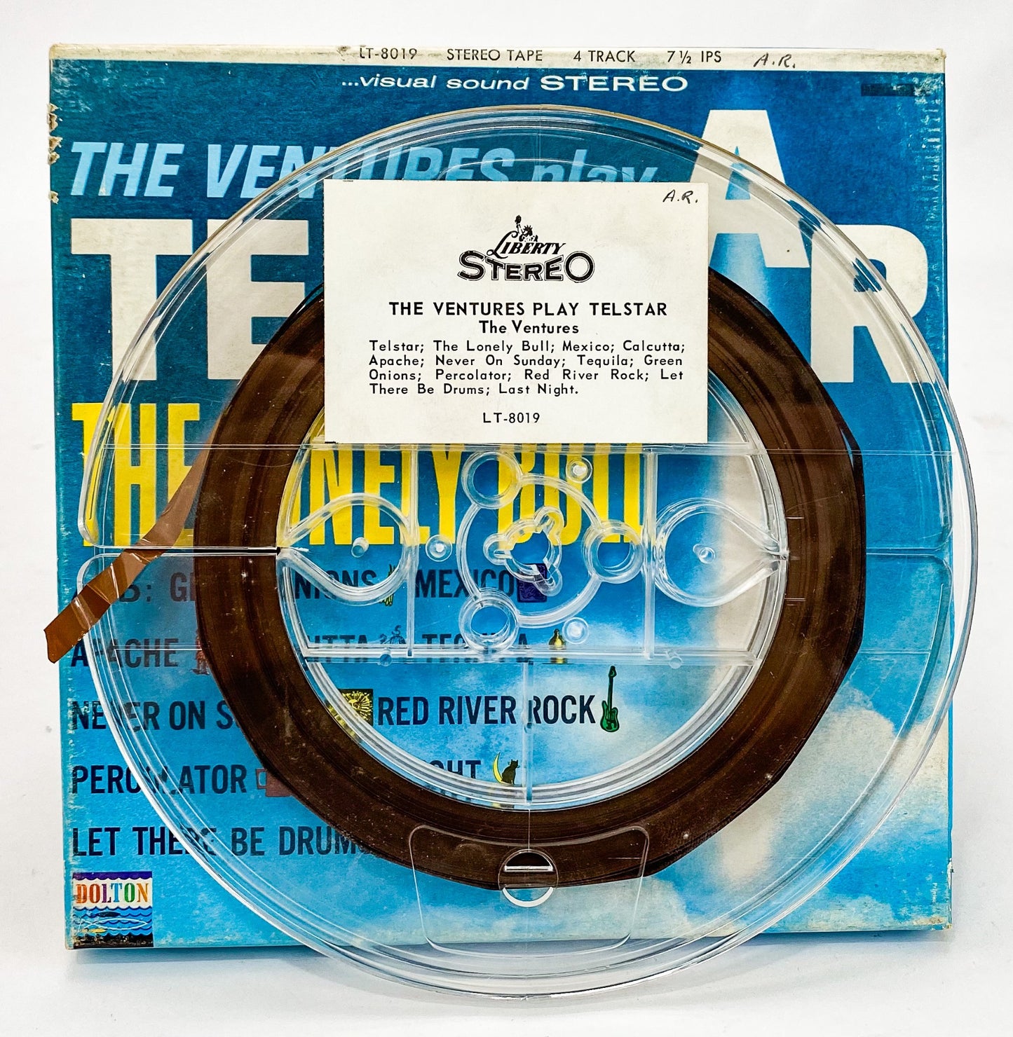 The Ventures Play Telestar Reel to Reel Tape 7 1/2 IPS Dolton