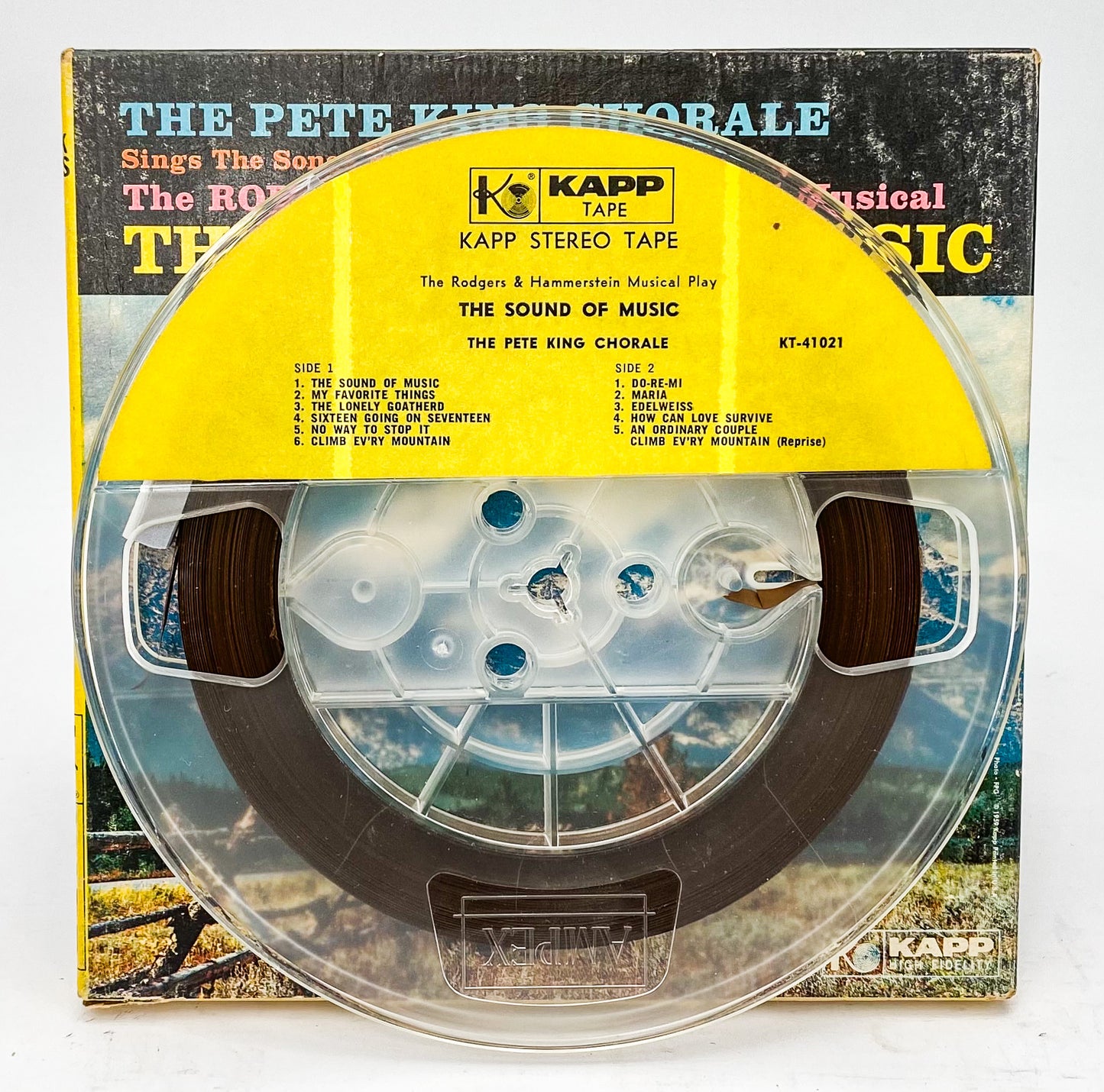 The Sound Of Music Pete King Chorale Reel to Reel Tape 7 1/2 IPS Kapp