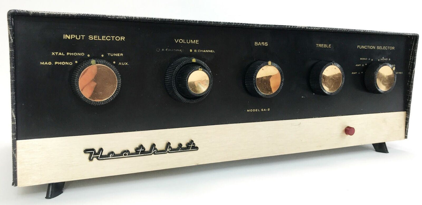 Heathkit SA-2 14 Watt Stereo Vacuum Tube Integrated Amplifier
