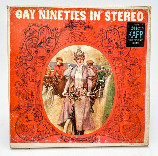 Gay Nineties In Stereo New Bijou Orchestra Reel to Reel Tape 7 1/2 IPS Kapp