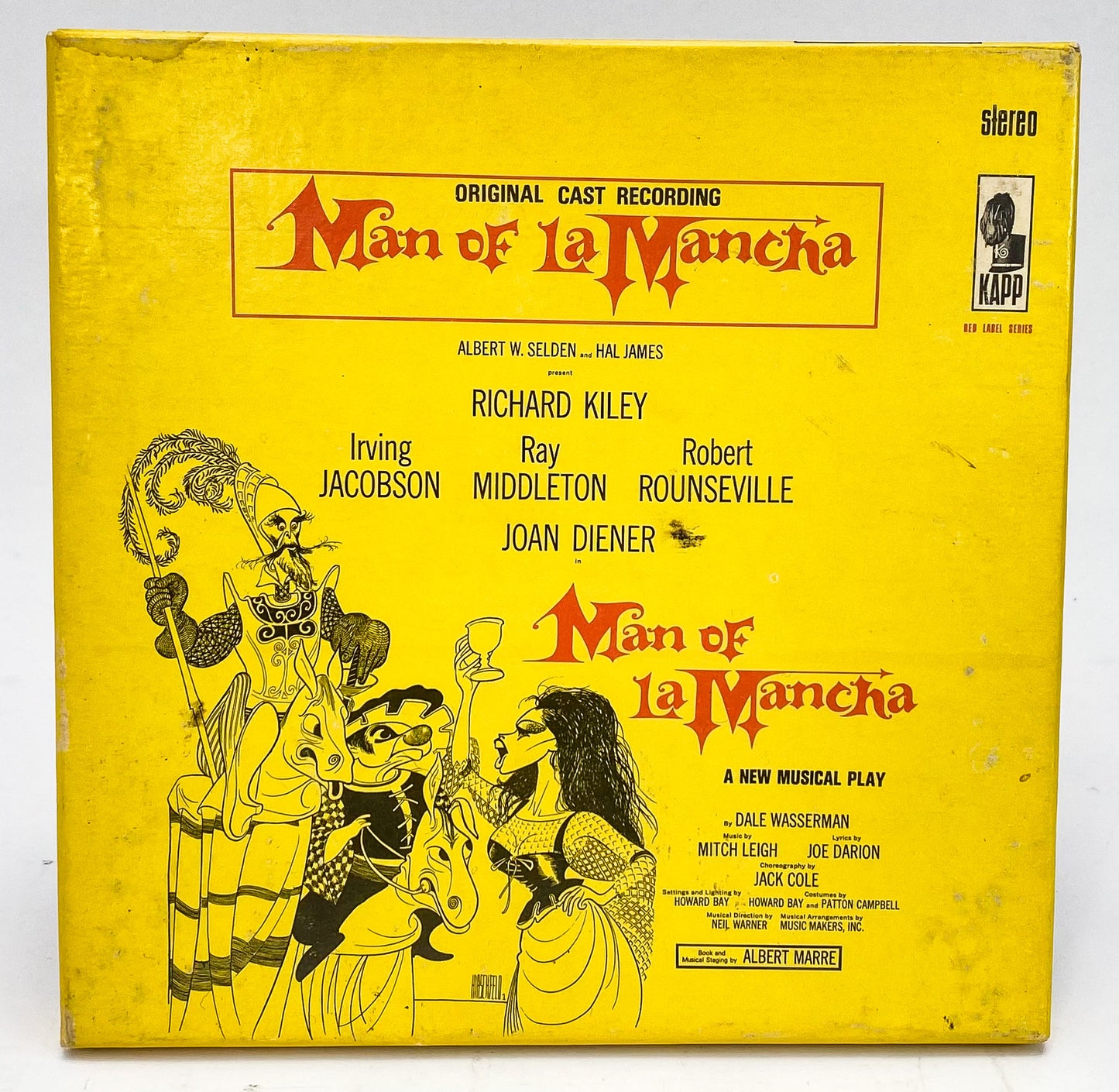 Man Of La Mancha Original Cast Recording Reel to Reel Tape 7 1/2 IPS KAPP