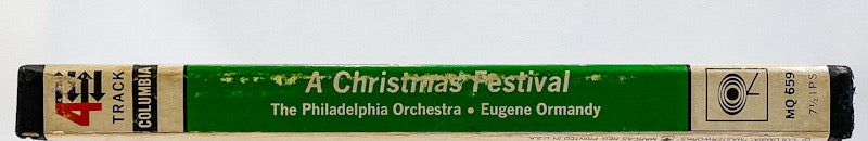 A Christmas Festival by Eugene Ormandy Reel to Reel Tape 7 1/2 IPS Columbia