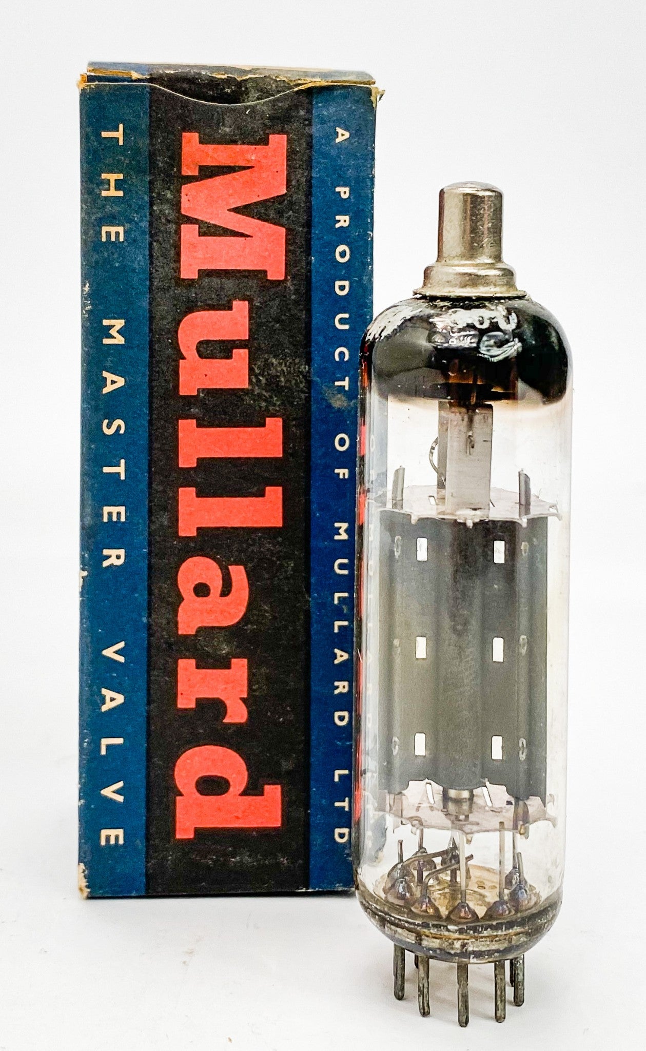 Mullard PY81 Grey Plate Halo Getter Vacuum Tube New In Box