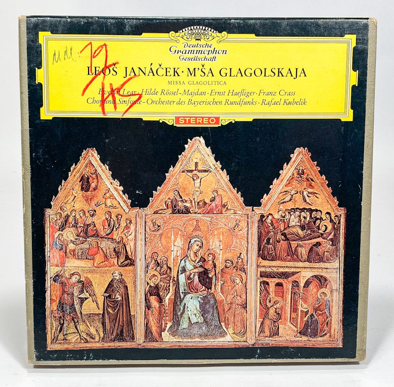 M'sa Glagolskaja Leos Janacek Evelyn Lear Reel to Reel Tape 7 1/2 IPS Deutsche