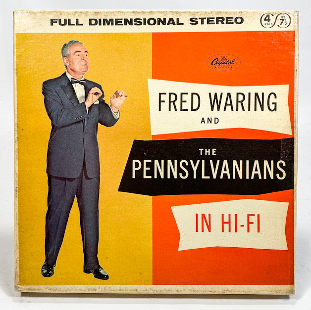 Fred Waring & The Pennsylvanians In Hi-Fi Reel to Reel Tape 7 1/2 IPS Capitol