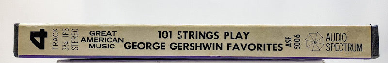 Play George Gershwin Favorites 101 Strings Reel to Reel Tape Audio Spectrum